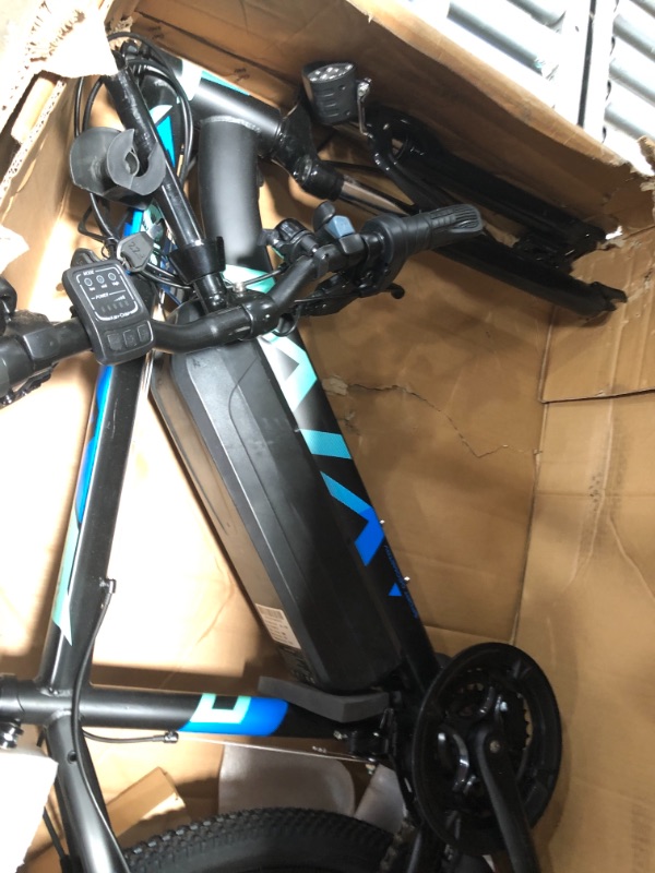 Photo 9 of (NOT FUNCTIONAL)VIVI Electric Bike Electric Mountain Bike 26" Electric Bicycles for Adults, 350W Motor Ebike with Removable 36V Lithium-Ion Battery and 21 Speed Gears-20MPH & 50 Miles E-Bikes Adults
**DID NOT POWER ON, TIRES NEED AIR**