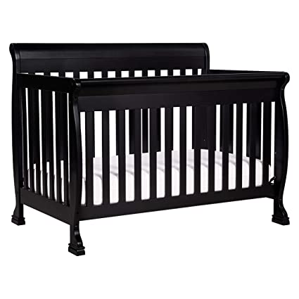 Photo 1 of DaVinci Kalani 4-in-1 Convertible Crib in Ebony, Greenguard Gold Certified
