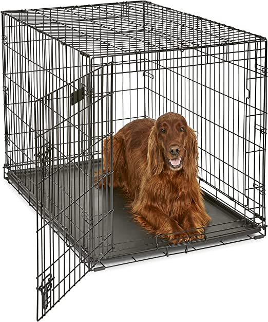 Photo 1 of  iCrate Dog Crate, Includes Leak-Proof Pan, Floor Protecting Feet, Divider Panel