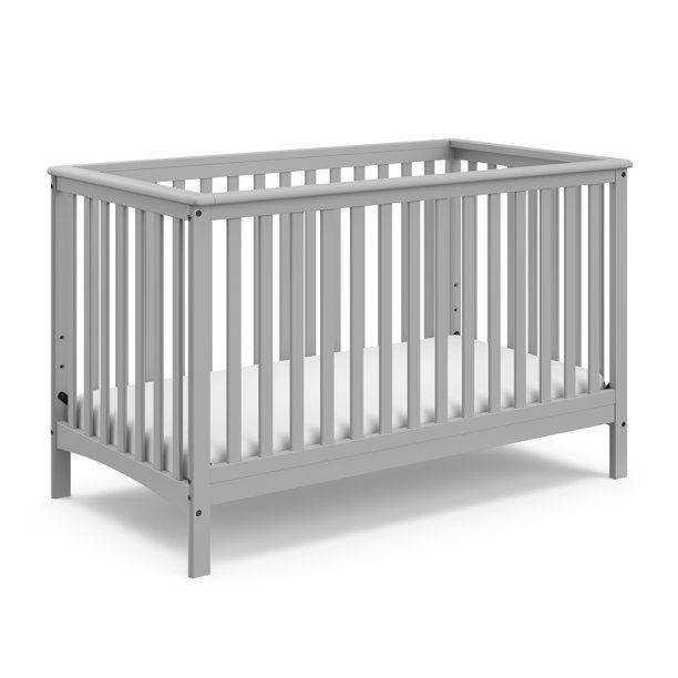 Photo 1 of DAMAGED ITEM
Storkcraft Hillcrest 4 in 1 Convertible Baby Crib, Pebble Gray
