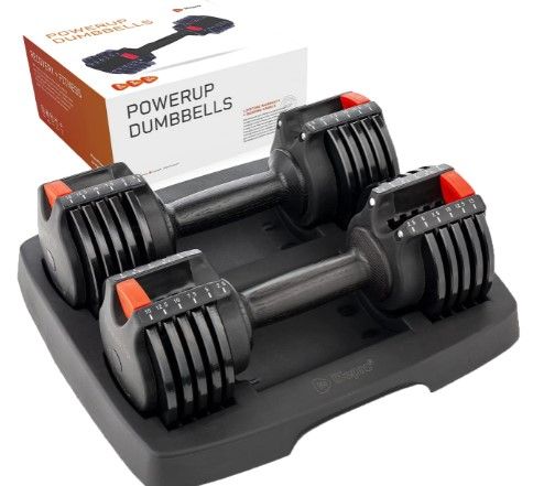 Photo 1 of PowerUp Dumbbells 15 lb Max 
