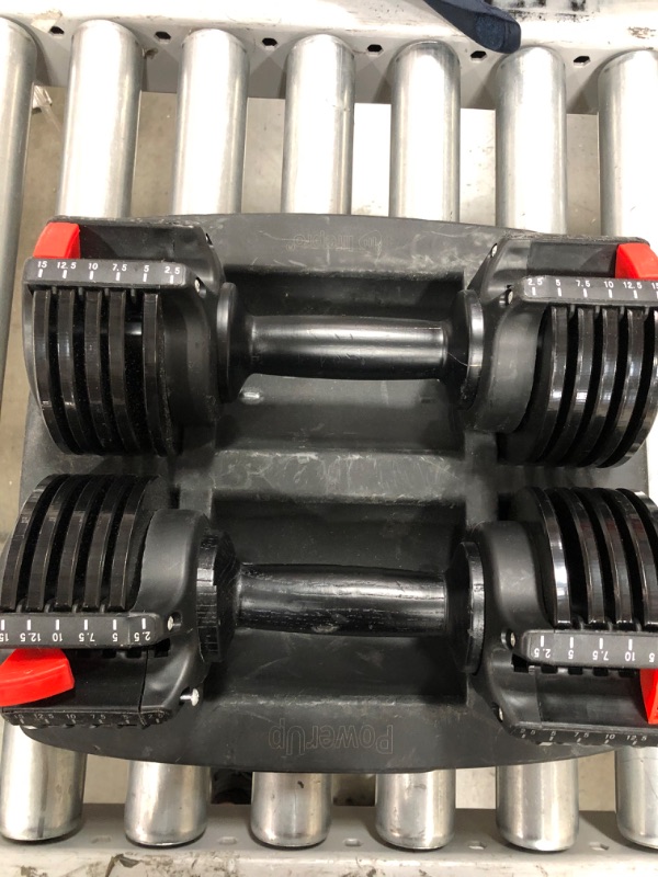 Photo 2 of PowerUp Dumbbells 15 lb Max 
