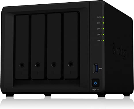 Photo 1 of Synology 4 bay NAS DiskStation DS418 (Diskless)
