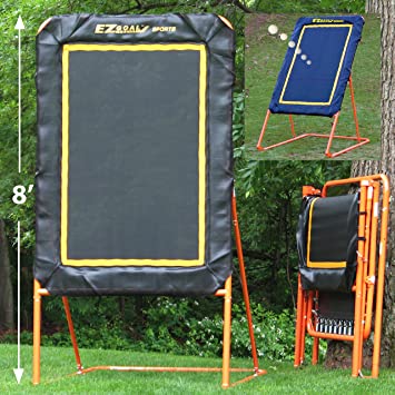 Photo 1 of EZ Goal Professional Folding Lacrosse Throwback Rebounder, 8 Feet
