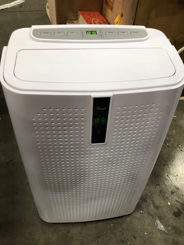 Photo 1 of INCOMPLETE ITEM
Rosewill Portable Air Conditioner 12000 BTU AC Fan Dehumidifier & Heater, 4-in-1 Cool/Fan/Dry/Heat w/Remote Control, Quiet Energy Efficient Self Evaporation Unit for Single Room Use, RHPA-18003

