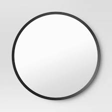 Photo 1 of 30" Flush Mount Round Decorative Wall Mirror - Project 62™

