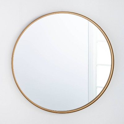 Photo 1 of 34" Round Decorative Wall Mirror - Threshold™ designed with Studio McGee


