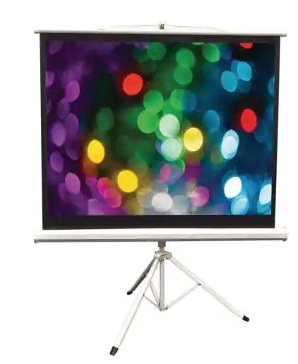 Photo 1 of 
Pyle
50 in. Floor-Standing Portable Tripod Manual Projector Screen