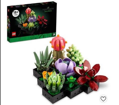 Photo 1 of LEGO Succulents 10309 Plant Decor Building Kit

