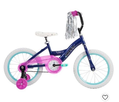 Photo 1 of Huffy 16" Glitter Kids' Bike - Dark Purple

