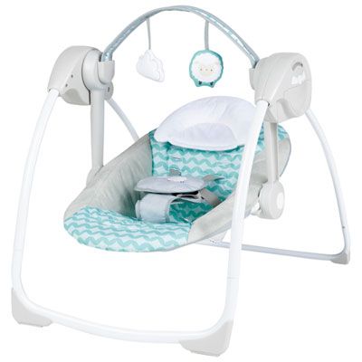 Photo 1 of Ity by Ingenuity Swingity Swing Portable Baby Swing Goji in Blue
