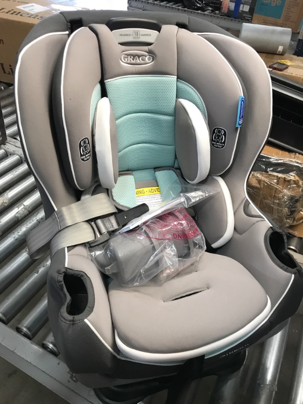 Photo 2 of Graco Extend2Fit Convertible Car Seat, Ride Rear Facing Longer with Extend2Fit, Spire
