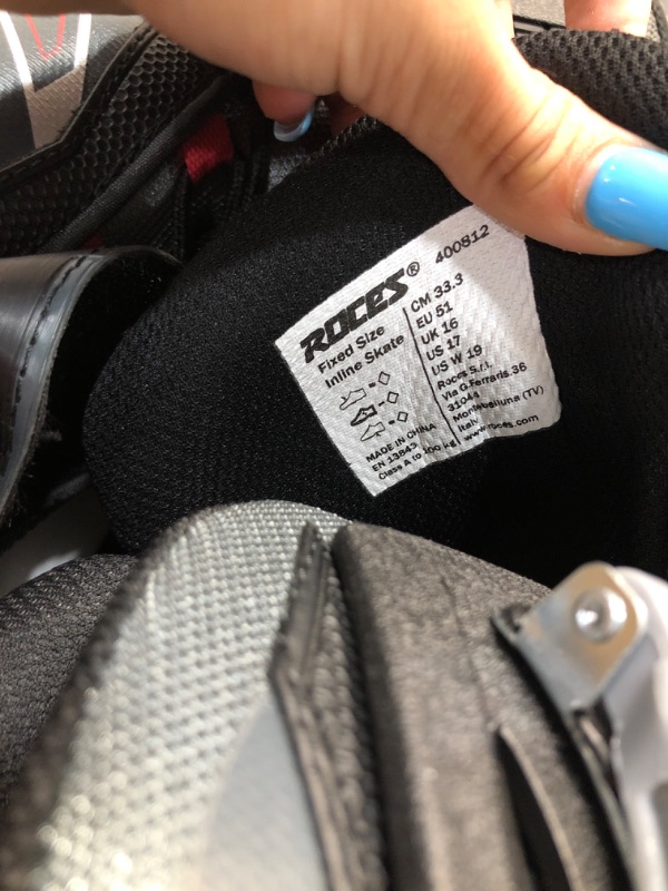 Photo 1 of SIZE 17-Roces Roces Big ZYX Inline Skates
