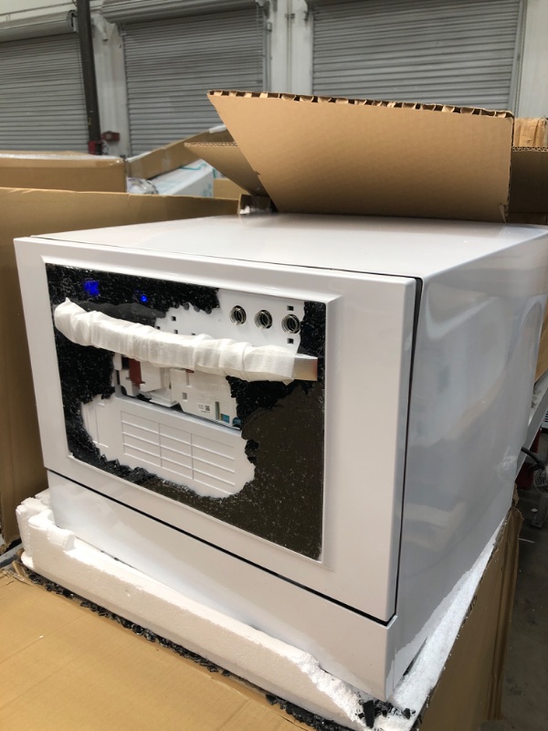 Photo 1 of DAMAGED-Black & Decker Countertop Dishwasher - White
