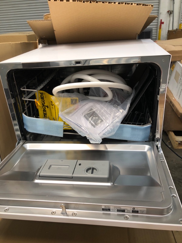 Photo 1 of DAMAGED-Black & Decker Countertop Dishwasher - White
