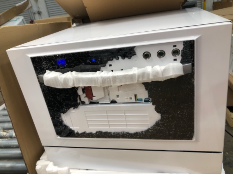 Photo 1 of DAMAGED-Black & Decker Countertop Dishwasher - White
