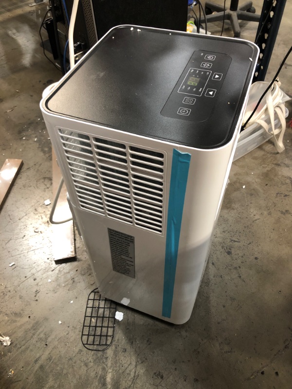 Photo 4 of SereneLife 8,000 BTU (5000 BTU DOE) Portable Air Conditioner a/C Cooling Unit with Dehumidifier and Fan Window Mount Kit in White
