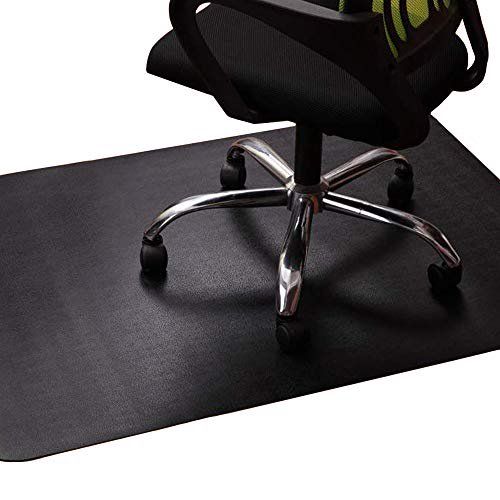 Photo 1 of Office Chair Mat: Extra Large Computer Chair Mat for Hardwood Floors 53x45 Inches - Made of Polyethylene & EVA Materials - Non-Skid Chair Mat for Office or Home Use