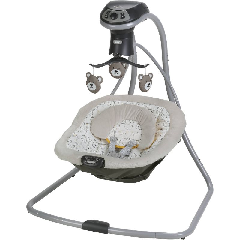 Photo 1 of Graco Simple Sway LX Baby Swing with Multi-Direction, Teddy
