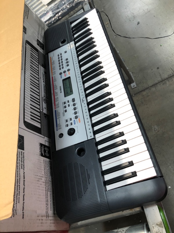 Photo 5 of YAMAHA YPT260 61-Key Portable Keyboard with Power Adapter (Amazon-Exclusive)
