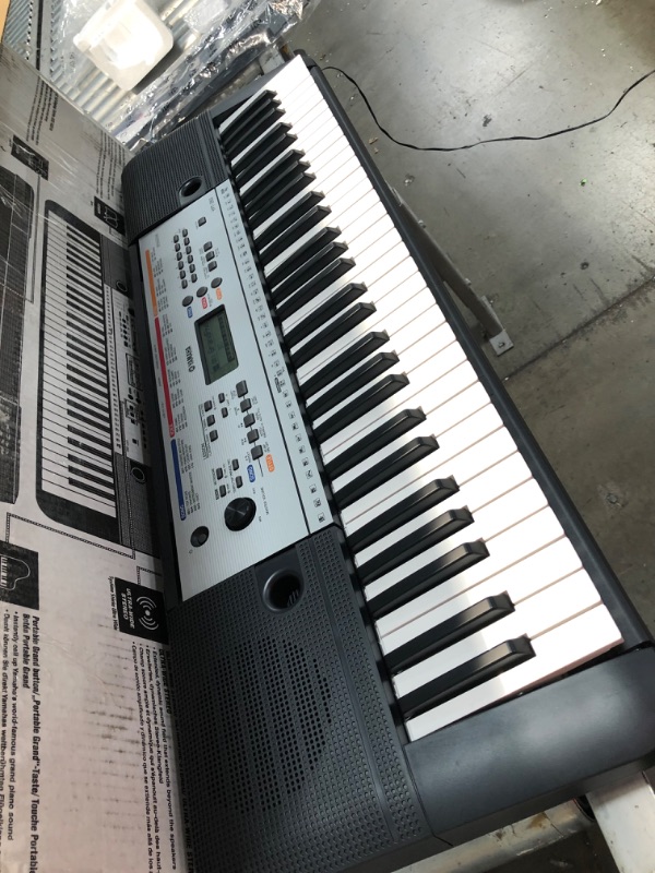 Photo 3 of YAMAHA YPT260 61-Key Portable Keyboard with Power Adapter (Amazon-Exclusive)
