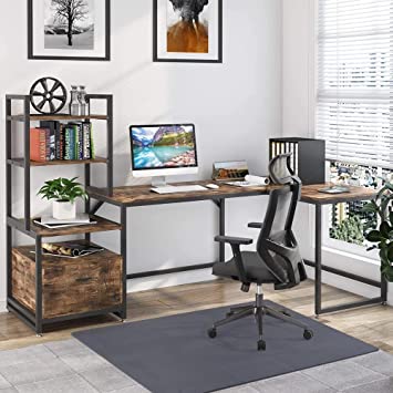 Photo 1 of NeuType Glass Chair Mat, Tempered Glass Office Chair Mat for Carpet or Hardwood Floor - Effortless Rolling, Easy to Clean, Best for Your Home or Office Floor (4X3' 1/5", Grey)
