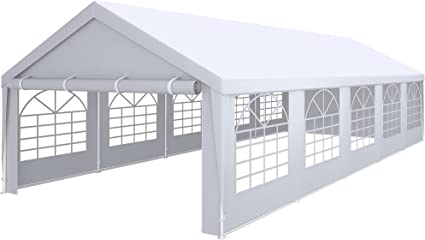 Photo 1 of **INCOMPLETE** YITAHOME Party Tent (Possible Sizes: 10X20', 13X26', 16X32') Unknown Size, 
