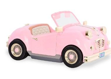 Photo 1 of Our Generation In the Driver Seat Cruiser - Pink Convertible for 18" Dolls

