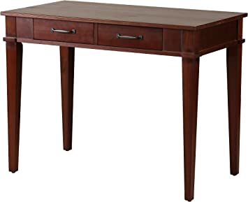 Photo 1 of Amazon Brand – Rivet Classic Home Office Desk, 39.4"W, Dark Espresso
