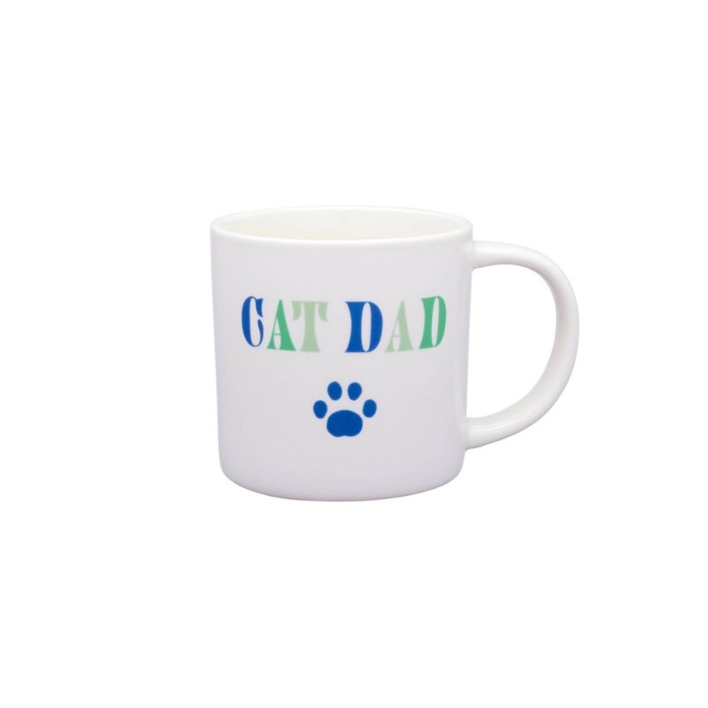 Photo 1 of 3 pack--16oz Stoneware Cat Dad Mug - Parker Lane
