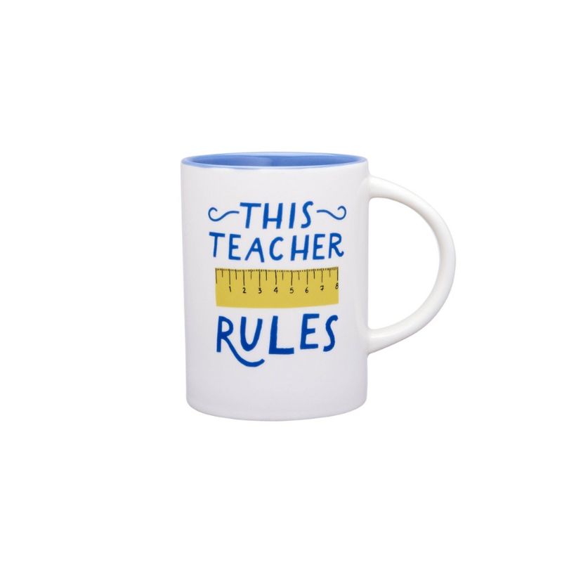 Photo 1 of 3 Pack--16oz Stoneware This Teacher Rules Mug - Parker Lane
