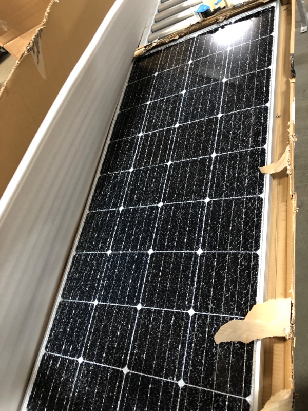 Photo 1 of PARTS ONLY !! ECO-WORTHY 195 Watt 12 Volt Monocrystalline Solar Panel Module Off Grid PV Power for Battery Charging, Boat, Caravan, RV
