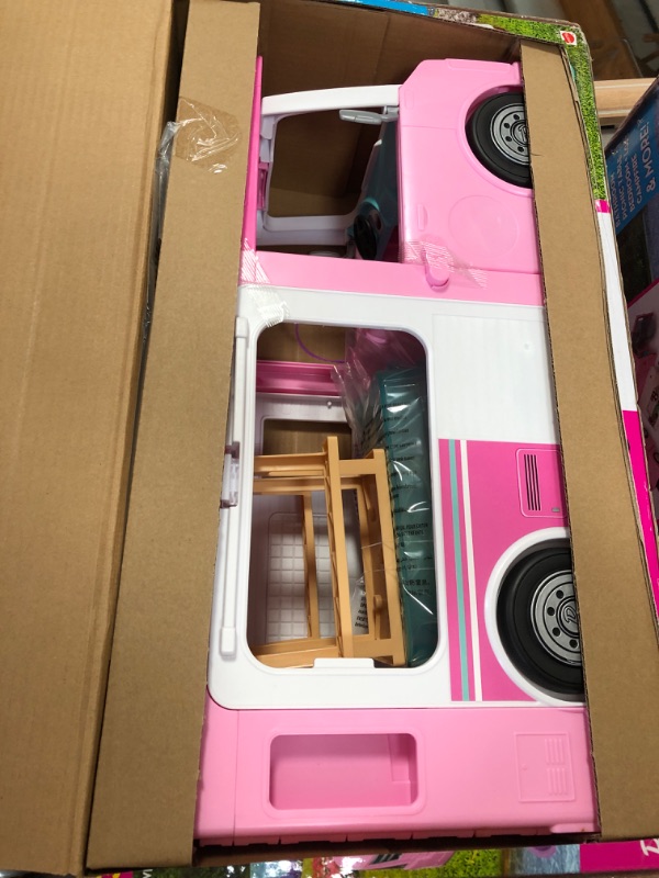 Photo 1 of Barbie 3-in-1 Dream Camper Playset
