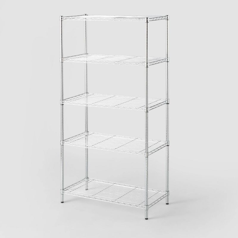 Photo 1 of 5 Tier Wire Shelving - Brightroom™
