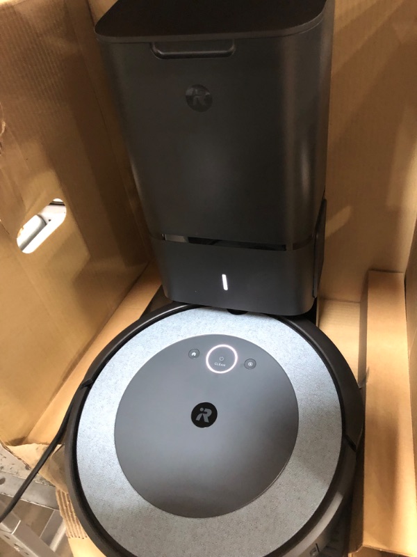 Photo 5 of  iRobot Roomba i4+ Robot Vacuum with Automatic Dirt Disposal - Empties Itself for up to 60 Days, Wi-Fi Connected Mapping, Compatible with Alexa, Ideal for Pet Hair, Carpets
