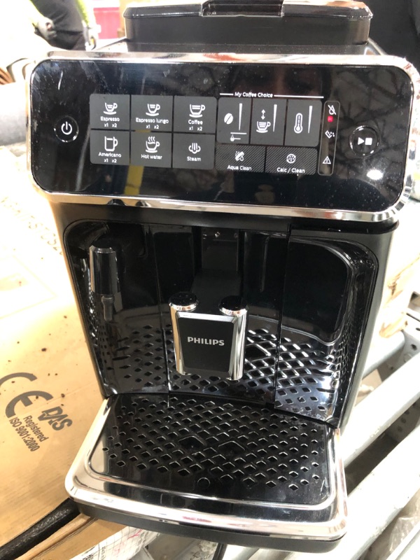 Photo 10 of Philips 3200 Series Fully Automatic Espresso Machine w/ Milk Frother, Black, EP3221/44
