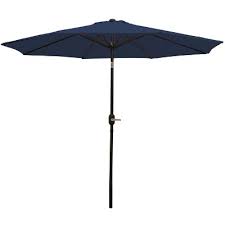 Photo 1 of Abba Patio 11ft Patio Umbrella Outdoor Umbrella Patio Market Table Umbrella with Push Button Tilt and Crank for Garden