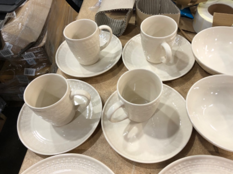 Photo 3 of 16pc Porcelain Dinnerware Set - Threshold™

