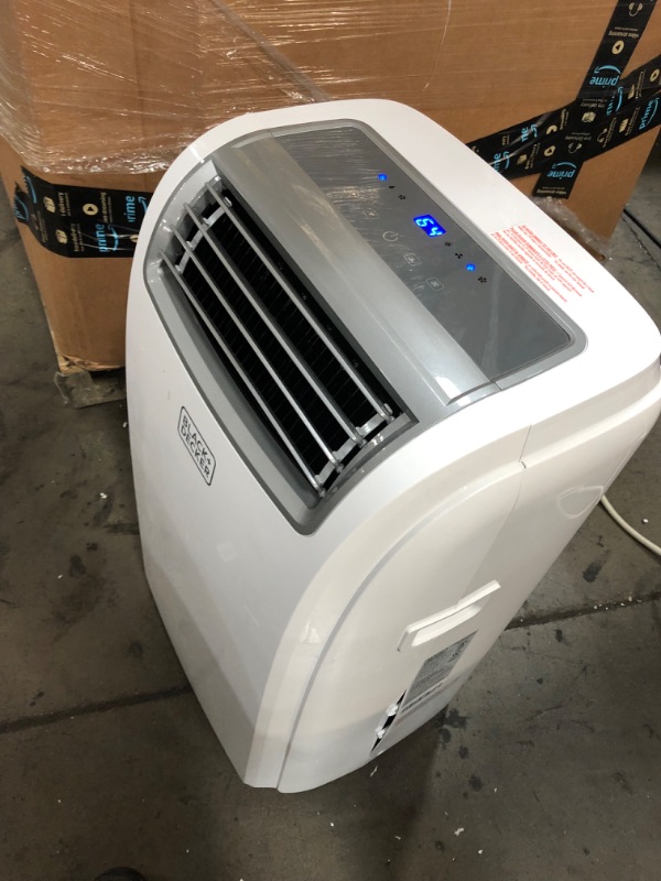 Photo 7 of (PARTS ONLY; CRACKED WHEEL BASES; CRACKED FRAME; COSMETIC DAMAGES) BLACK+DECKER Air Conditioner, 14,000 BTU Air Conditioner Portable for Room up to 700 Sq. Ft., 3-in-1 AC Unit, Dehumidifier, & Fan, Portable AC with Installation Kit & Remote Control
