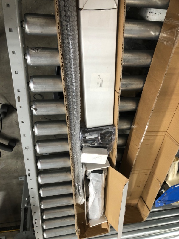 Photo 1 of SMARTSTANDARD 6.6 FT Sliding Barn Door Soft Close Hardware Kit - 5FT - 8FT, Smoothly and Quietly-Single Door-Invisible Design-Includes Step-by-Step Manual-Fit 36''-40" Door Panel (J Shape)
