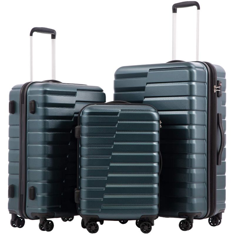 Photo 1 of Coolife Luggage Expandable 3 Piece Sets 20 inch 24 inch 28 inch
