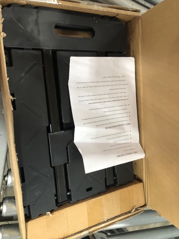 Photo 2 of **MISSING EXTENSION**
WBD Folding Hand Truck Dolly for Moving with 6 Heavy Duty Wheels Push Platform Cart, Connectable Design for Large Box, Appliance, Luggage, Furniture, 330LBS Capacity?2 Bungee Cords for Free?