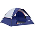 Photo 1 of  CAMPROS CP 3 Person Tent - Dome Tents for Camping, Waterproof Windproof Backpacking Tent, 