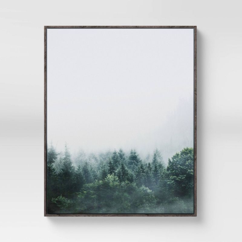 Photo 1 of 24" X 30" Mystic Forest Framed Canvas - Threshold™
