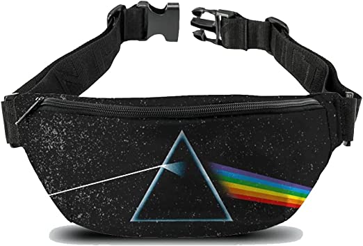 Photo 1 of ROCK Pink Floyd Bum Bag - The Dark Side Of The Moon, Black, (BUPFDSM01)
