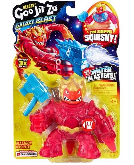 Photo 1 of Heroes of Goo Jit Zu Galaxy Blast 8 PACK -2X BLAZAGON, WARSNAP, TYRO, ROCK JAW, ORBITOX, BRAINBOOM