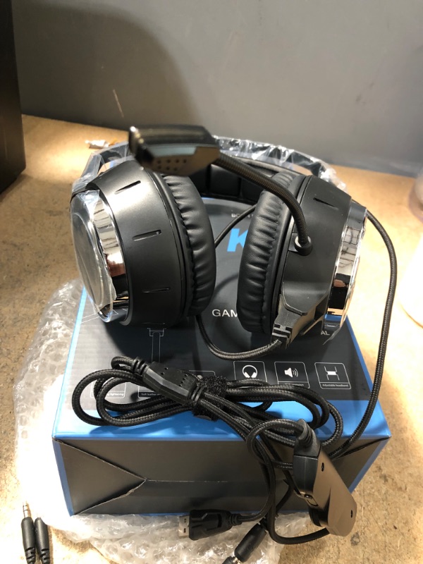 Photo 1 of K15 Gaming Headset Black 