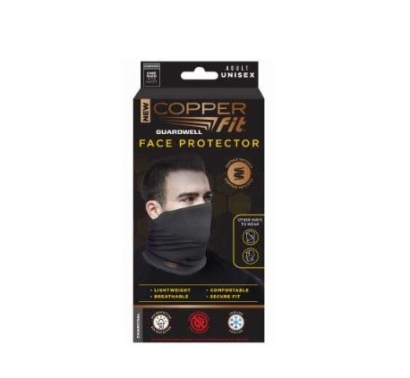 Photo 1 of Guardwell Face Protector, Thermal Protection, Gray (2 count)