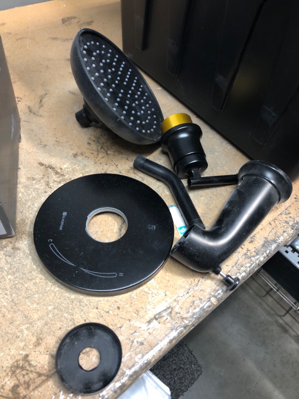Photo 1 of 
Glacier Bay
Oswell Single-Handle 1-Spray Tub and Shower Faucet in Matte Black (Valve Included)