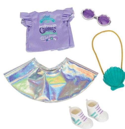 Photo 1 of (6 FASHION PACKS)
Disney ILY 4ever 18" Ariel Inspired Fashion Pack

